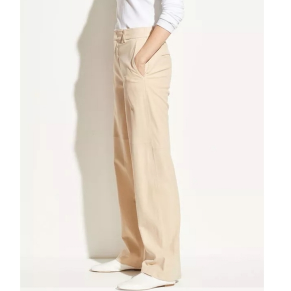 VINCE Leather Pants - Picture 4 of 13